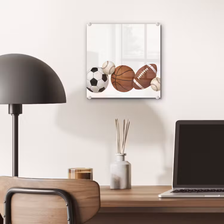 Sport - Ballen - Illustratie plexiglas 5mm klein -sfeer6