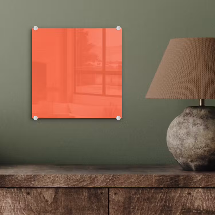 Sunset - Salmon - Oranje plexiglas 5mm klein 11 -sfeer3