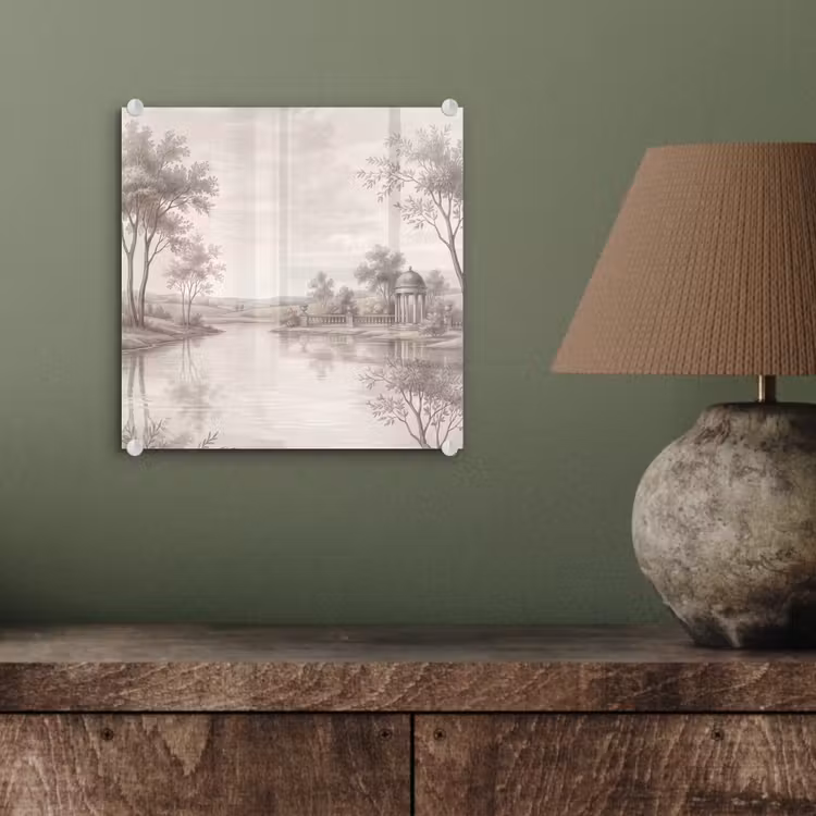 Terras - Water - Natuur - Landschap plexiglas 5mm klein -sfeer3