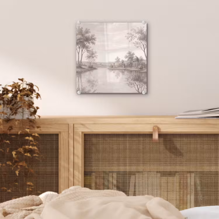 Terras - Water - Natuur - Landschap plexiglas 5mm klein -sfeer4