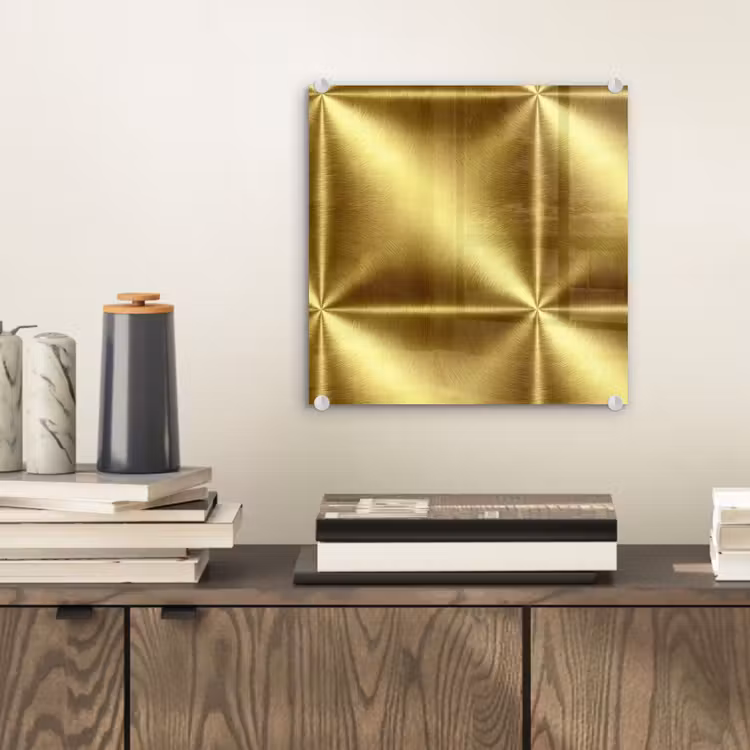 Textuur - Geborsteld Goud - Industrieel - Metallic plexiglas 5mm klein 11 -sfeer1