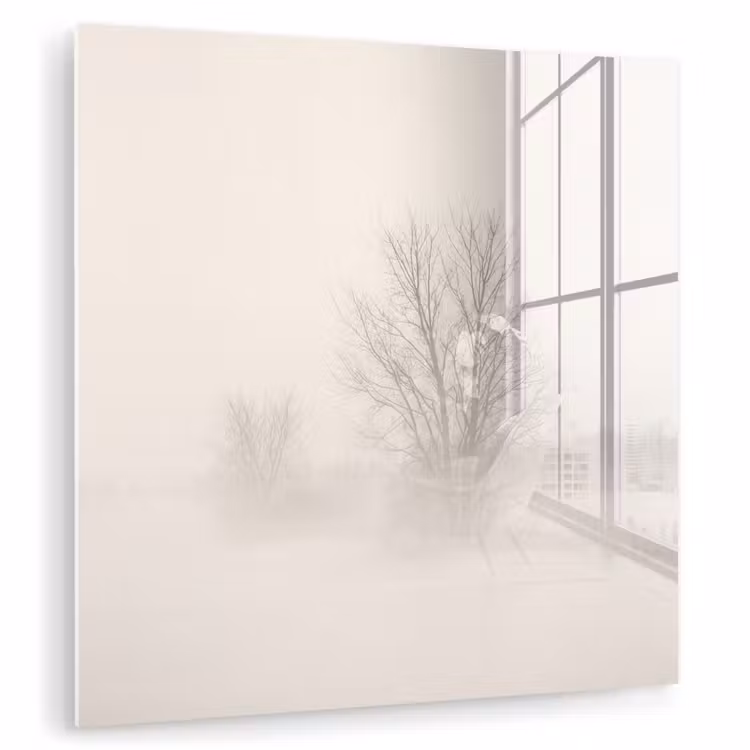 Boom - Mist - Sneeuw - Winter - Minimalistisch plexiglas 5mm klein -zzzproduct_nieuw
