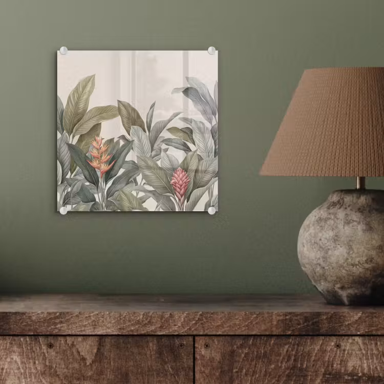 Tropisch - Planten - Modern - Groen plexiglas 5mm klein -sfeer3
