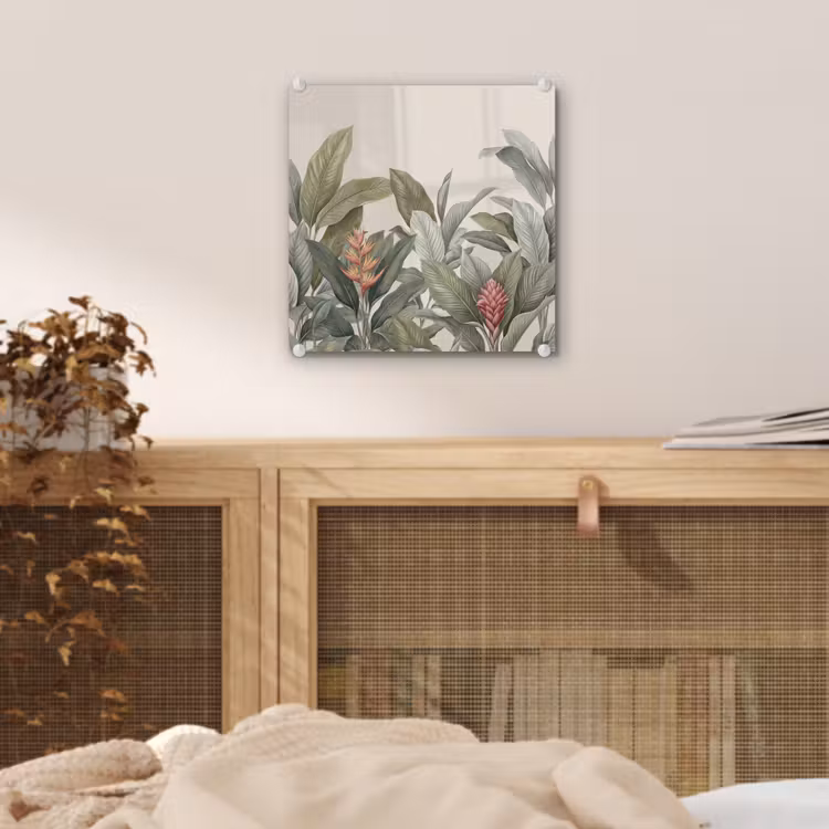 Tropisch - Planten - Modern - Groen plexiglas 5mm klein -sfeer4