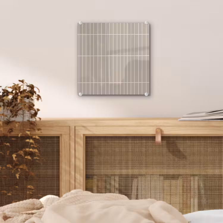 Verticaal - Wandtegel - Licht Beige plexiglas 5mm klein 11 -sfeer4