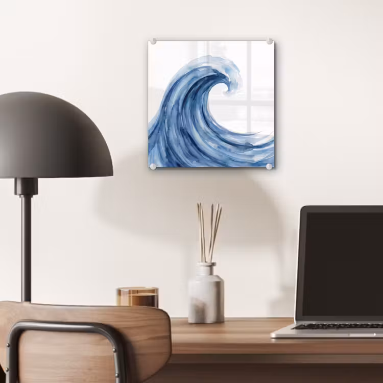 Water - Beweging - Natuur - Modern - Blauw plexiglas 5mm klein -sfeer6