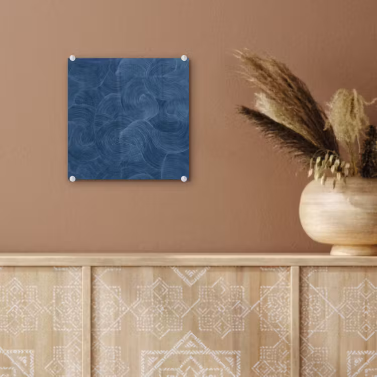 Golven - Textuur - Patroon - Blauw plexiglas 5mm klein 11 -sfeer5