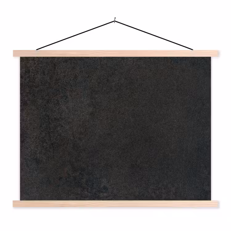 Industrieel - Beton - Grijs - Structuren - Retro textielposter latten blank klein -3d