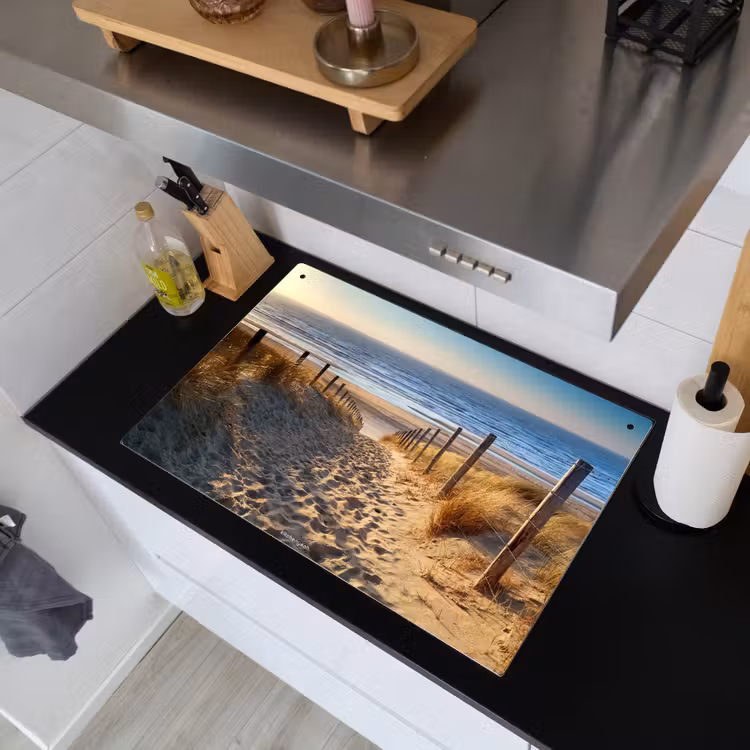 Strand - Natuur Inductie beschemer met haakjes klein -sfeer1