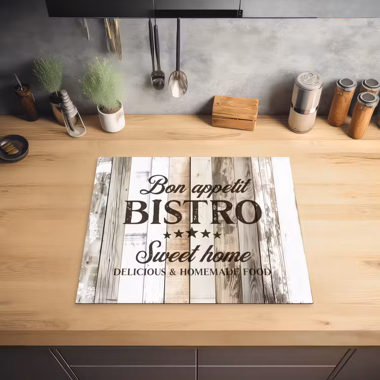 Bistro Welkomstbord Inductie beschermer vinyl 3mm middel -sfeer5