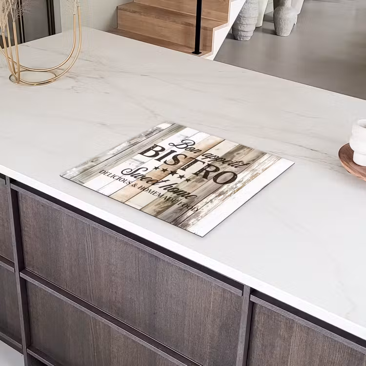 Bistro Welkomstbord Inductie beschermer vinyl 3mm middel -sfeer8