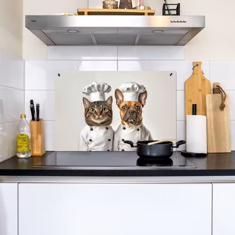Kat - Hond - Kokskleding Inductie beschemer met haakjes klein -sfeer2