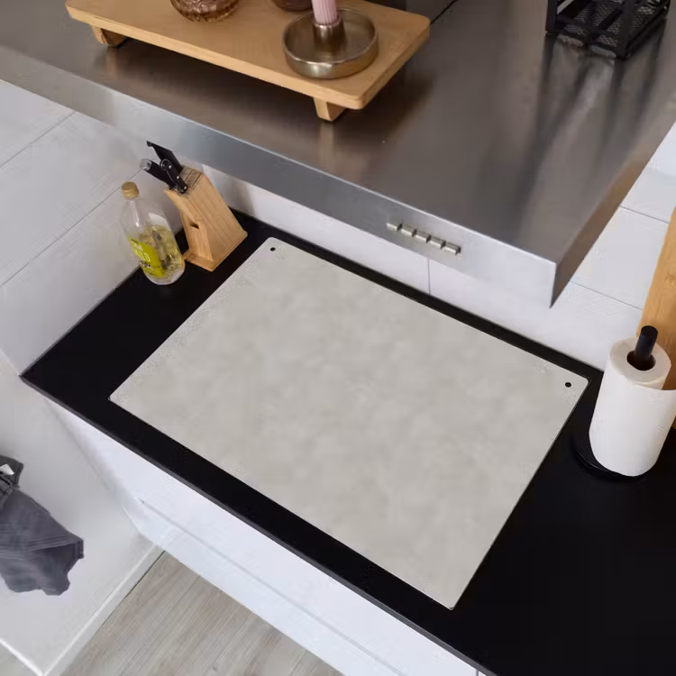 Beton - Patroon - Abstract Inductie beschemer met haakjes klein 777 -sfeer1