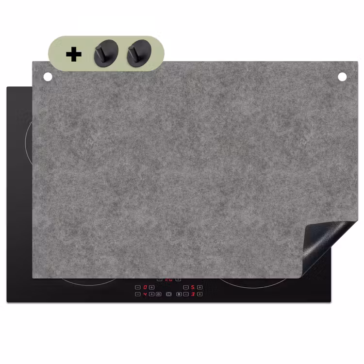 Beton - Textuur - Patronen Inductie beschemer met haakjes klein 777 -3d