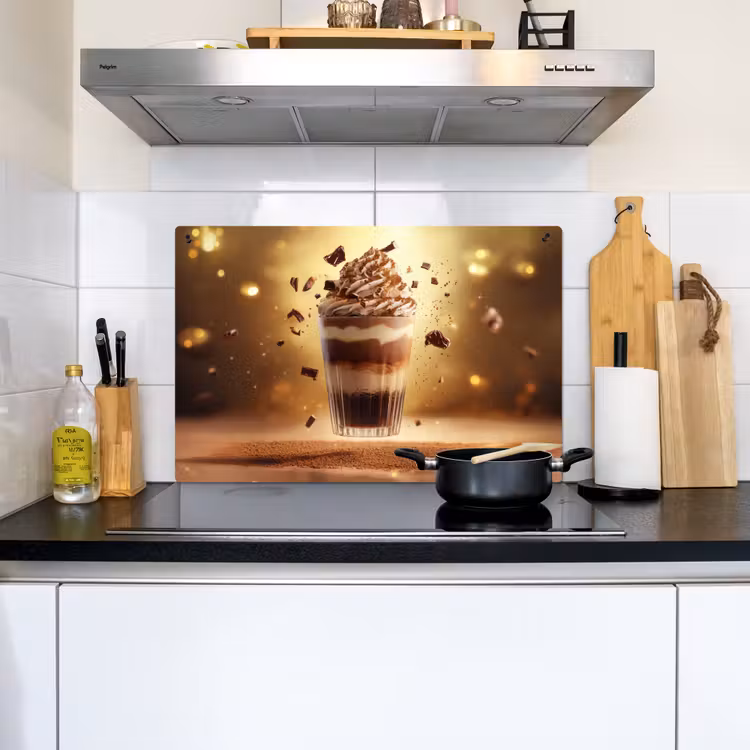 Dessert - Chocolade - Zoet - Eten Inductie beschemer met haakjes klein -sfeer2
