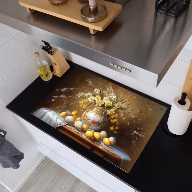 Paaseieren - Stilleven - Vaas Inductie beschemer met haakjes klein -sfeer1
