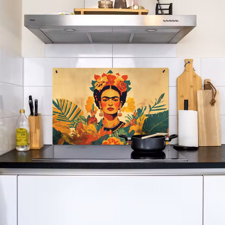 Vrouwelijk - Bloemen - Sieraden Inductie beschemer met haakjes klein -sfeer2