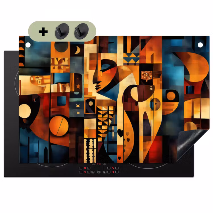 Figuren - Abstract - Symbolen Inductie beschemer met haakjes klein -3d