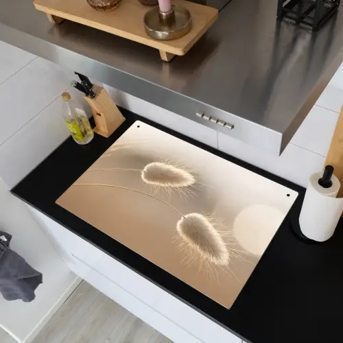 Hazestaartgras - Graanharen - Zonlicht Inductie beschemer met haakjes klein -sfeer1
