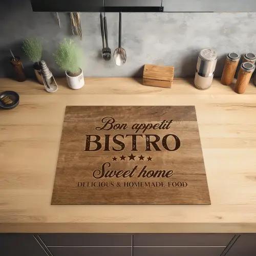 Huiselijke Bistro Beleving Inductie beschermer vinyl 3mm middel -sfeer5