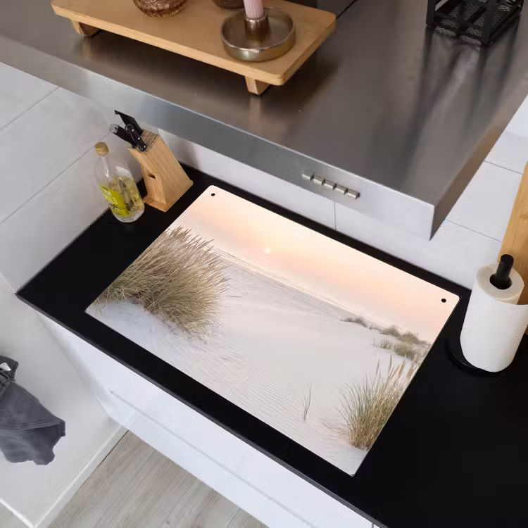 Horizon - Duinlandschap - Zand Inductie beschemer met haakjes klein -sfeer1