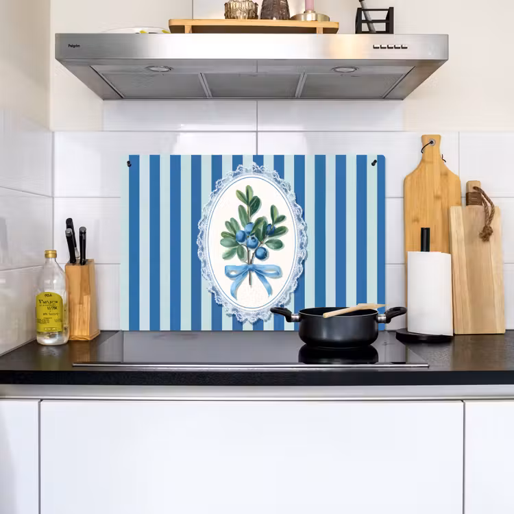 Illustratie - Bessen - Blauw - Strepen Inductie beschemer met haakjes klein -sfeer2