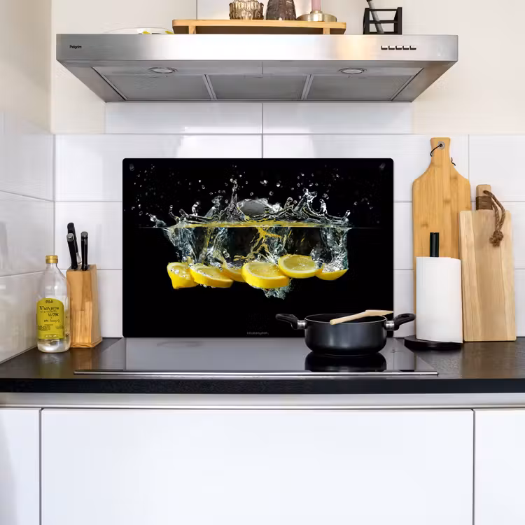Citroen - Water - Fruit Inductie beschemer met haakjes klein -sfeer2