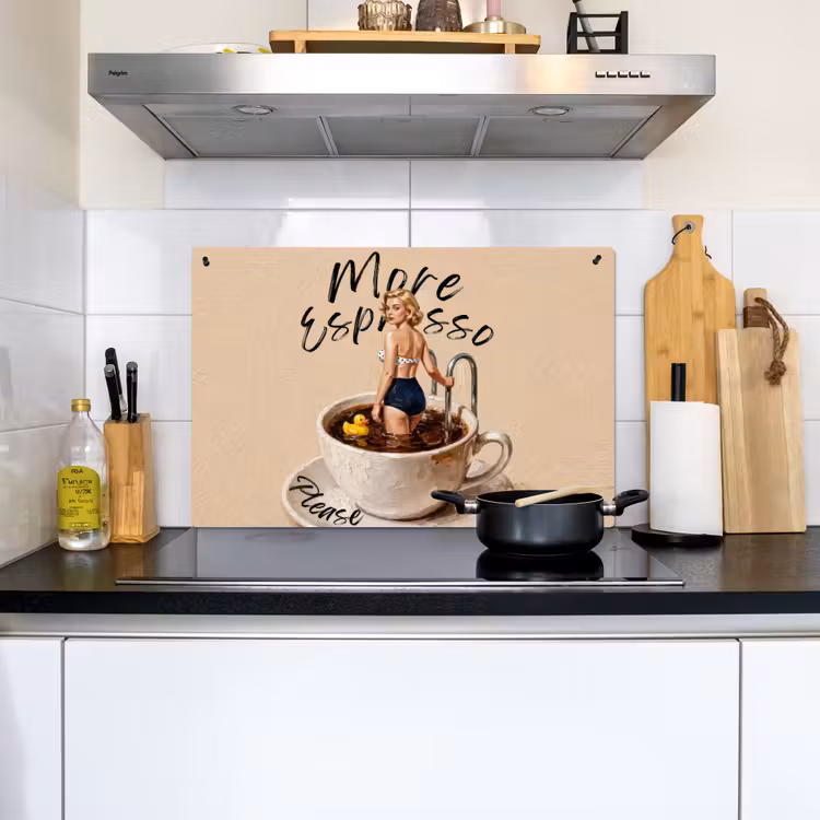 More espresso - Koffie - Eend Inductie beschemer met haakjes klein -sfeer2