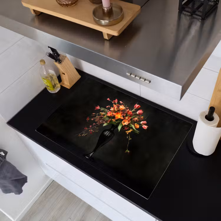 Sierlijk - Boeket - Vaas Inductie beschemer met haakjes klein -sfeer1