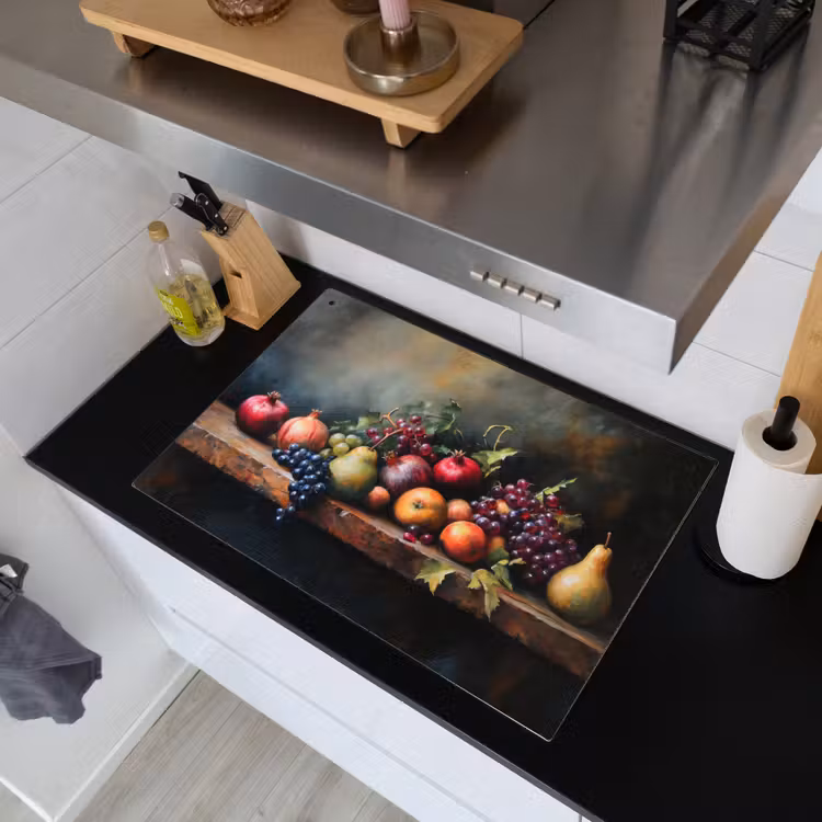 Rustiek - Stilleven - Fruit Inductie beschemer met haakjes klein -sfeer1