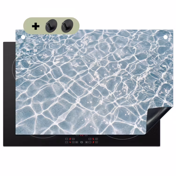 Water - Reflectie - Zonlicht Inductie beschemer met haakjes klein -3d