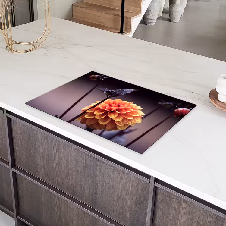Herfstgloed in Bloei Inductie beschermer vinyl 3mm klein -sfeer8