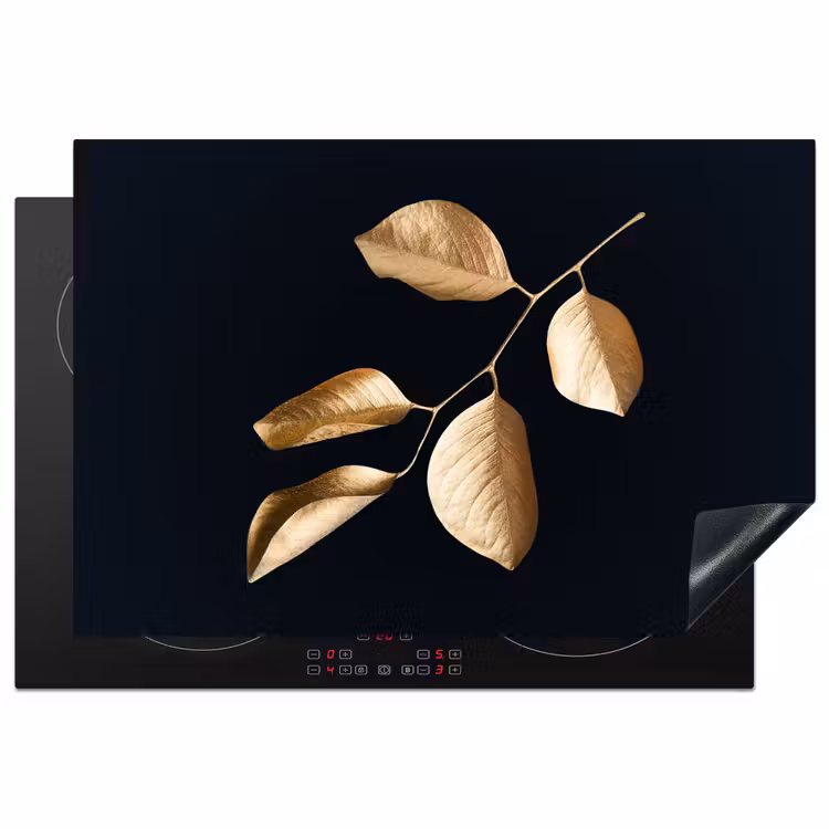 Herfstgoud Inductie beschermer vinyl 3mm klein -3d