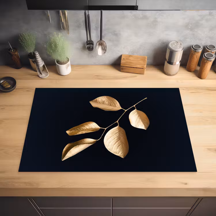 Herfstgoud Inductie beschermer vinyl 3mm klein -sfeer5