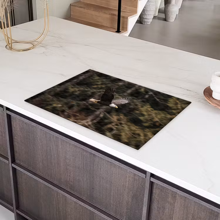 Zeearend - Vliegen - Bos - Natuur Inductie beschermer vinyl 3mm klein -sfeer8