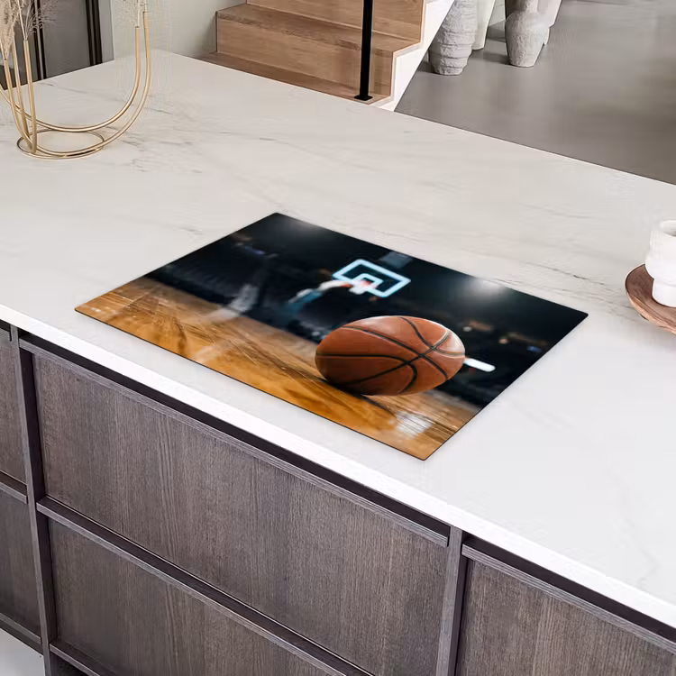 Basketbal - Arena - Sport Inductie beschermer vinyl 3mm klein -sfeer8