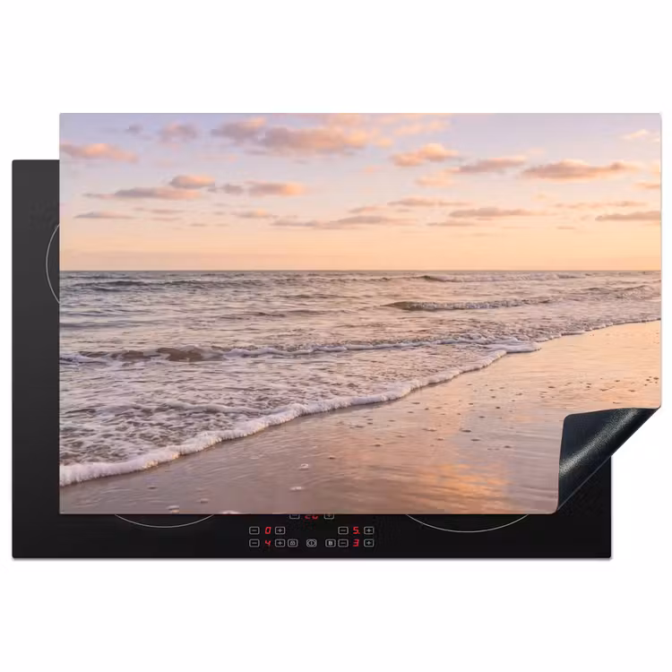 Strand - Branding - Wolken Inductie beschermer vinyl 3mm klein -3d