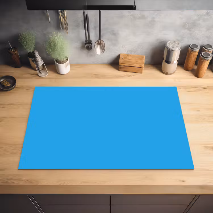 Blauw - Licht - Kleuren Inductie beschermer vinyl 3mm klein 276 -sfeer5