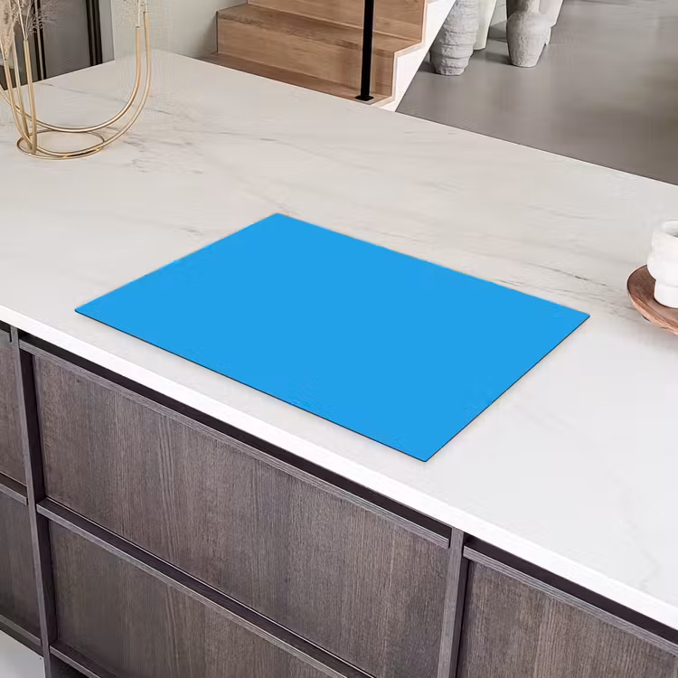 Blauw - Licht - Kleuren Inductie beschermer vinyl 3mm klein 276 -sfeer8