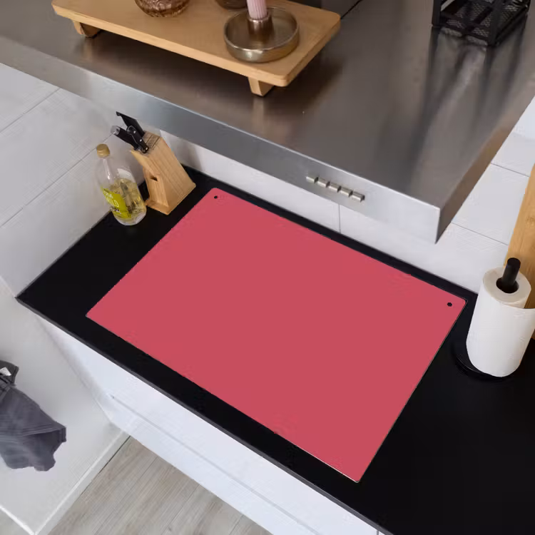 Bold - Berry - Rood Inductie beschemer met haakjes klein 777 -sfeer1