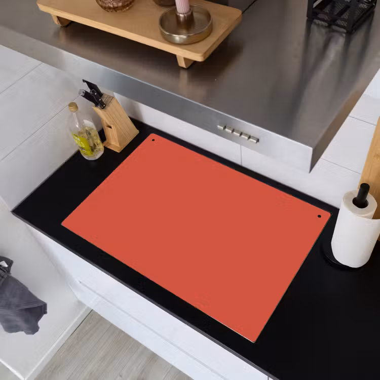 Brick - Red - Rood Inductie beschemer met haakjes klein 777 -sfeer1