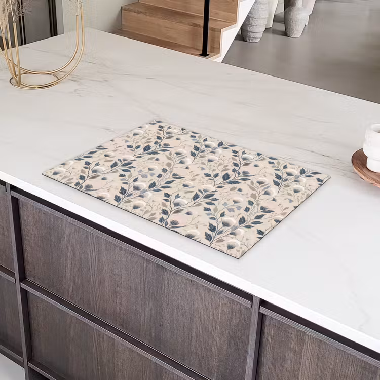 Klassiek - Botanisch - Kleurrijk Inductie beschermer vinyl 3mm klein 276 -sfeer8