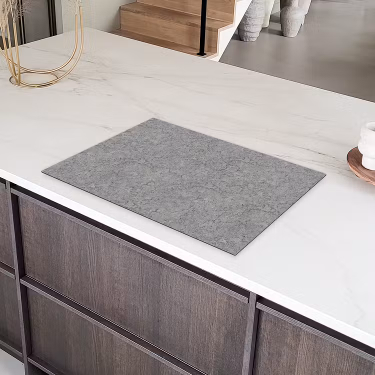 Beton - Muur - Patronen - Industrieel Inductie beschermer vinyl 3mm klein 276 -sfeer8