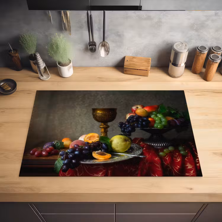 Gedekte Tafel van Overdaad Inductie beschermer vinyl 3mm klein -sfeer5