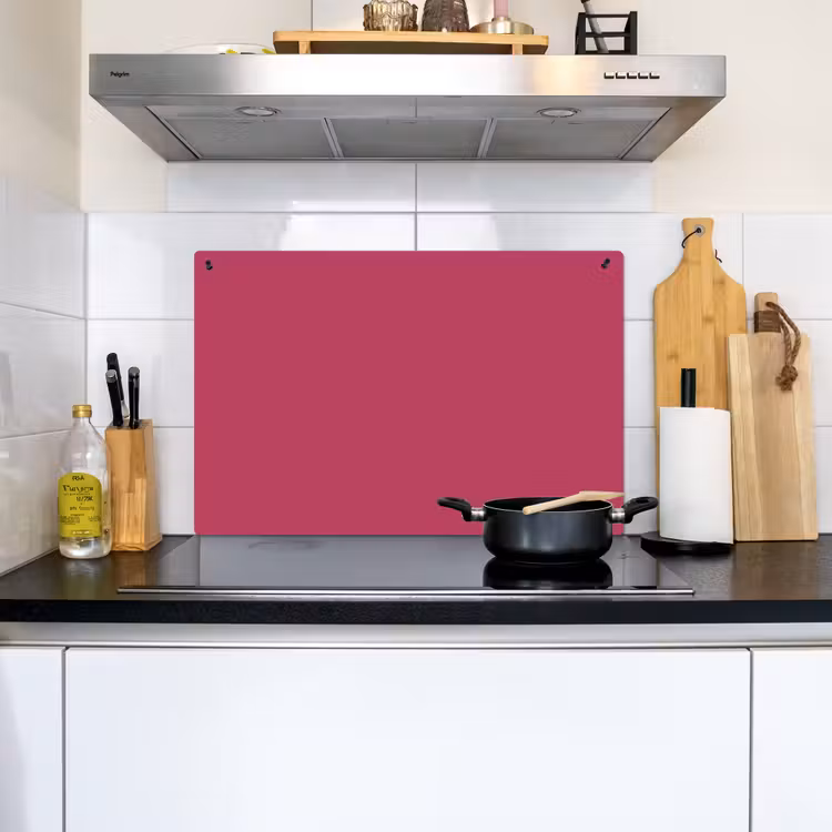 Deep - Berry - Rood Inductie beschemer met haakjes klein 777 -sfeer2