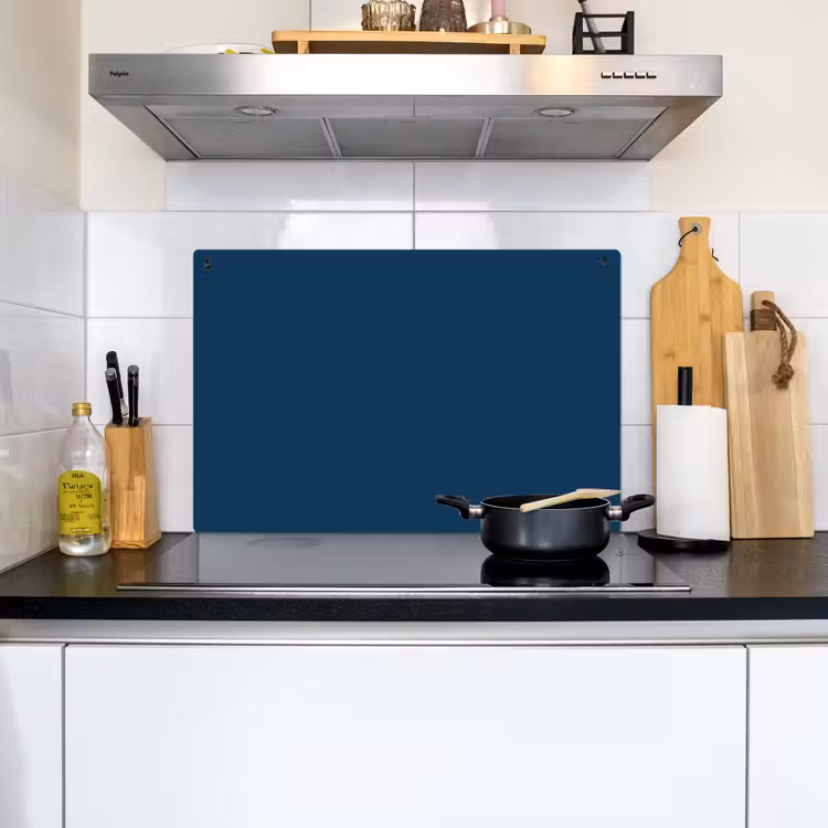 Deep - Ocean - Blauw Inductie beschemer met haakjes klein 777 -sfeer2