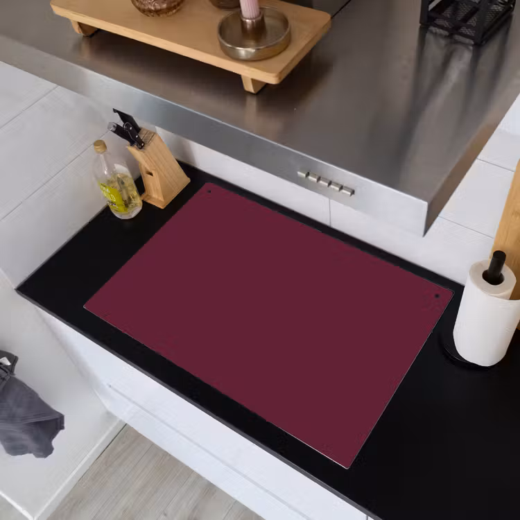Deep - Plum - Paars Inductie beschemer met haakjes klein 777 -sfeer1