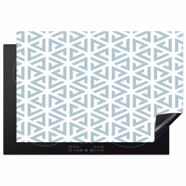 Design - Geometrie - Patroon - Driehoek Inductie beschermer vinyl 3mm klein 276 -3d