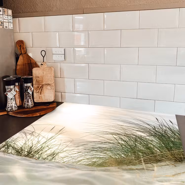 Duin - Waddeneilanden - Water Inductie beschermer vinyl 3mm middel -sfeer3