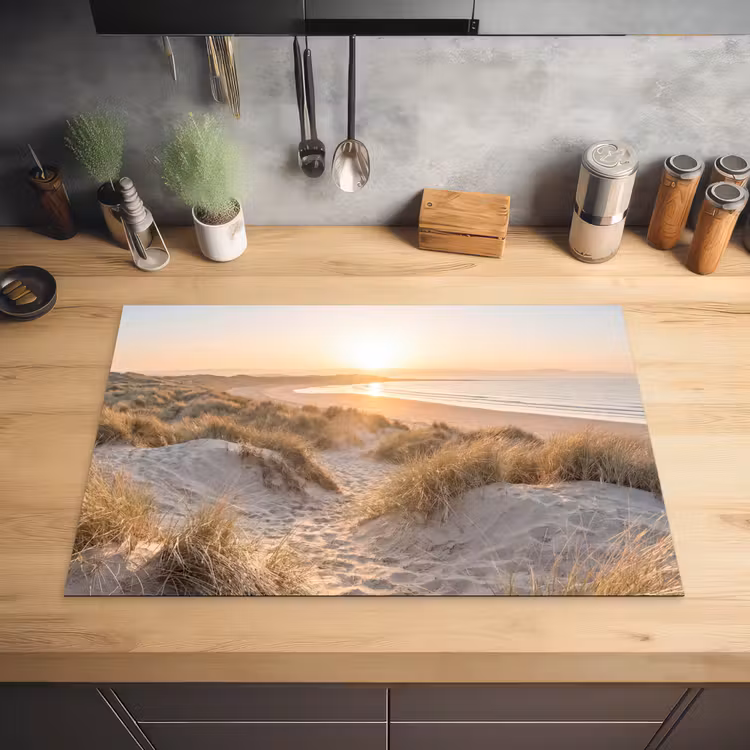 Duinen - Strand - Zee Inductie beschermer vinyl 3mm klein -sfeer5